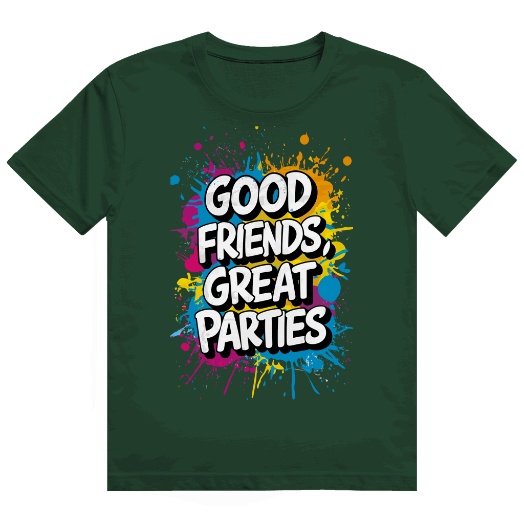 Heavy Cotton T-Shirt - Good Friends, great Parties! | Division420®