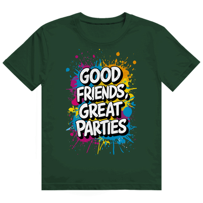 Heavy Cotton T-Shirt - Good Friends, great Parties! | Division420®
