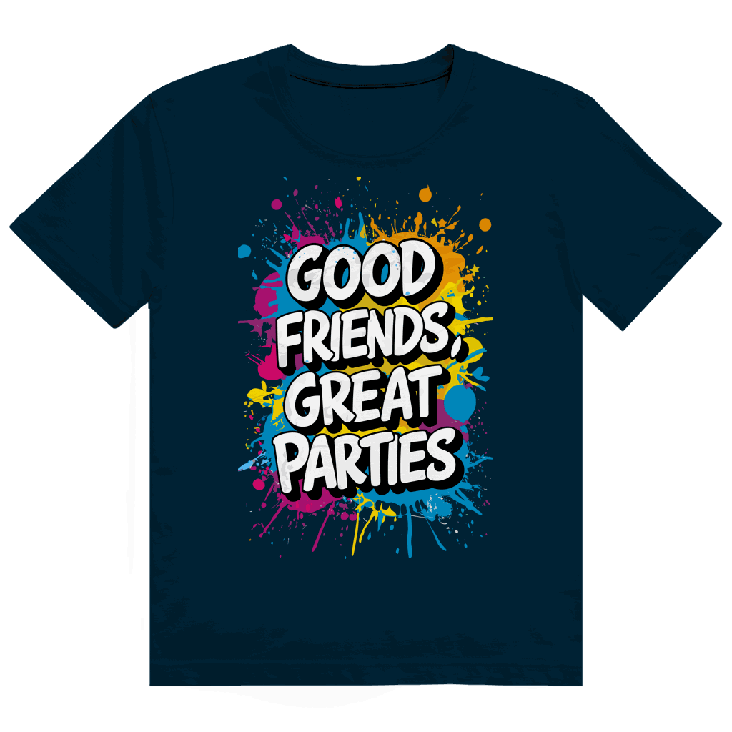 Heavy Cotton T-Shirt - Good Friends, great Parties! | Division420®