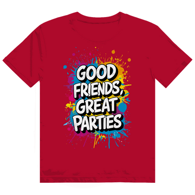 Heavy Cotton T-Shirt - Good Friends, great Parties! | Division420®