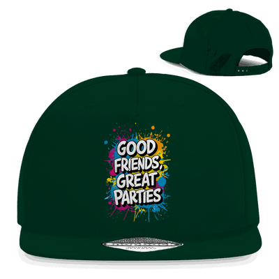 Snapback Rapper Cap - Good Friends, great Parties! | Division420®