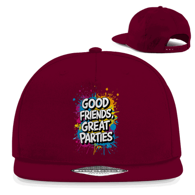 Snapback Rapper Cap - Good Friends, great Parties! | Division420®