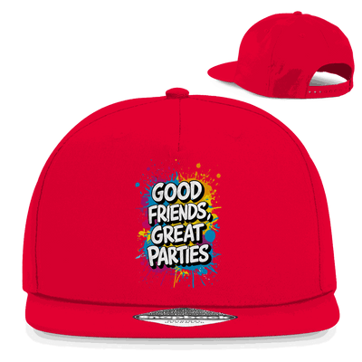 Snapback Rapper Cap - Good Friends, great Parties! | Division420®