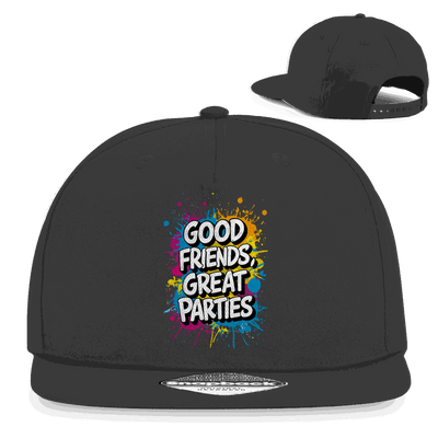 Snapback Rapper Cap - Good Friends, great Parties! | Division420®