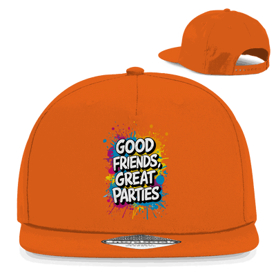 Snapback Rapper Cap - Good Friends, great Parties! | Division420®