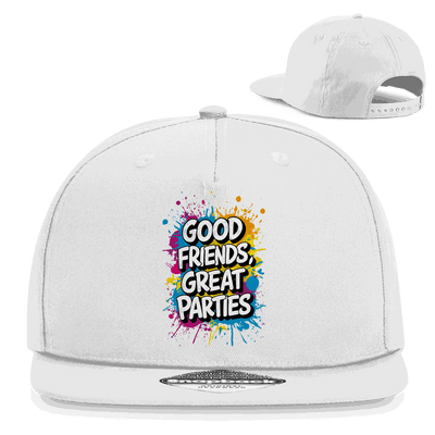 Snapback Rapper Cap - Good Friends, great Parties! | Division420®