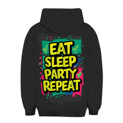 Unisex Oversize Hoodie - Eat Sleep Party Repead | Division420®