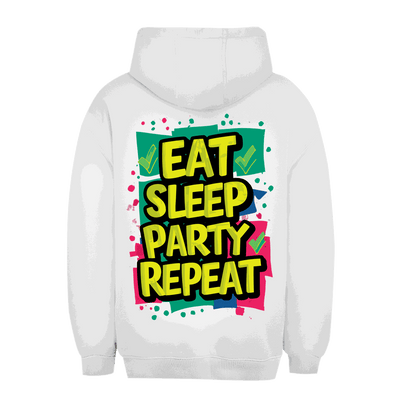Unisex Oversize Hoodie - Eat Sleep Party Repead | Division420®