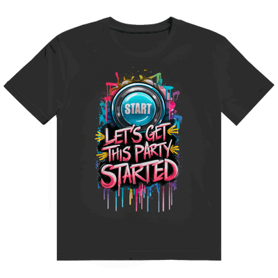 Heavy Cotton T-Shirt - Let's get this Party started | Division420®