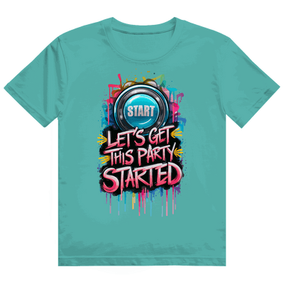 Heavy Cotton T-Shirt - Let's get this Party started | Division420®