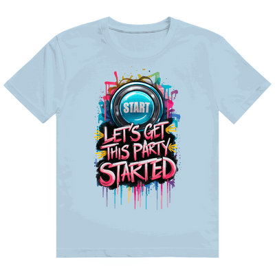 Heavy Cotton T-Shirt - Let's get this Party started | Division420®