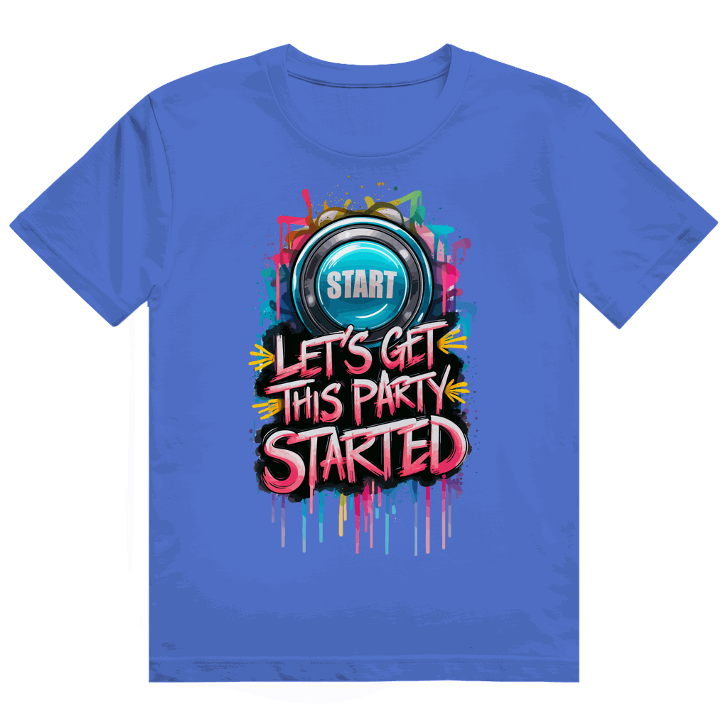 Heavy Cotton T-Shirt - Let's get this Party started | Division420®