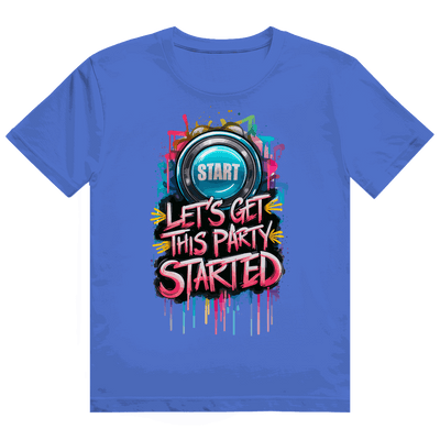 Heavy Cotton T-Shirt - Let's get this Party started | Division420®