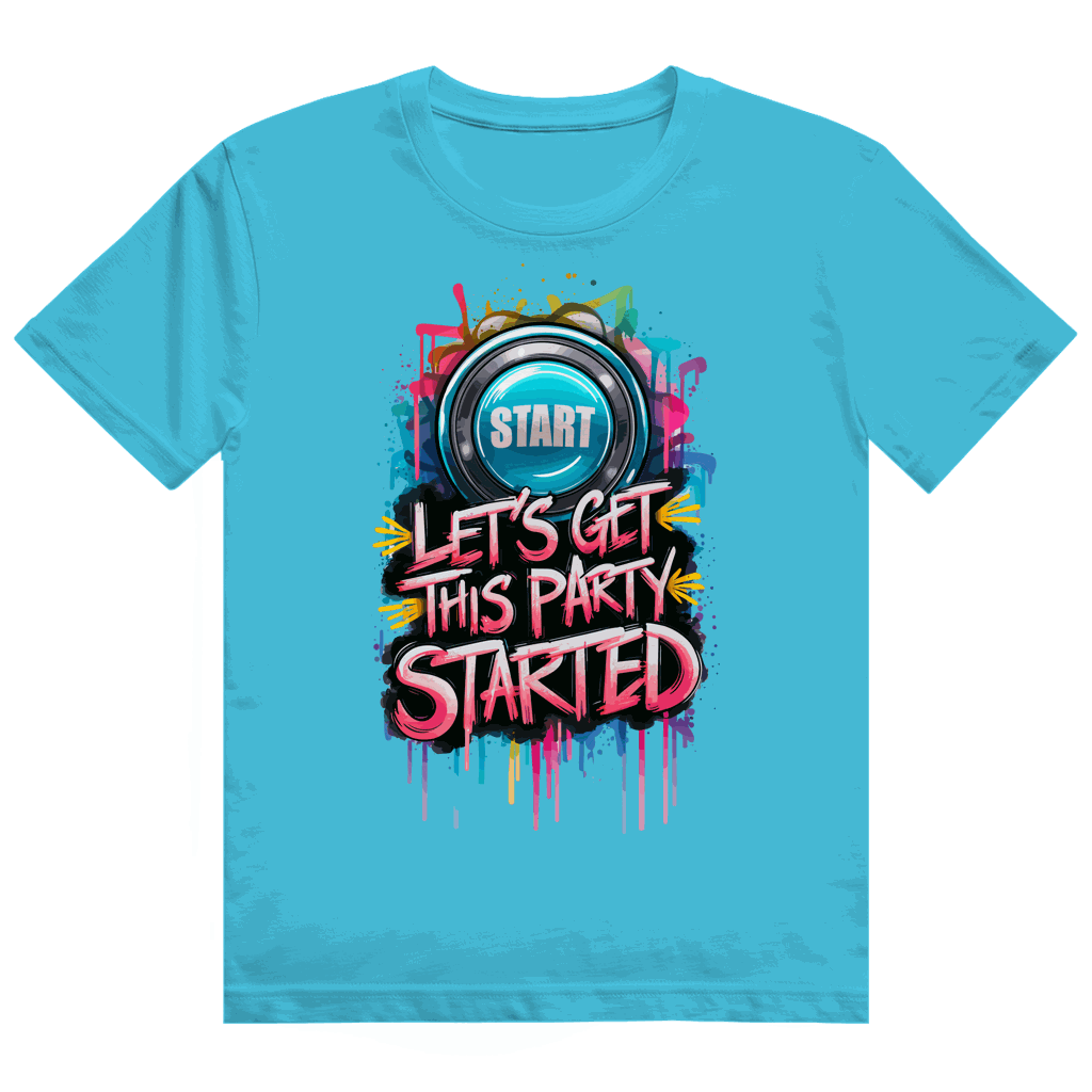 Heavy Cotton T-Shirt - Let's get this Party started | Division420®