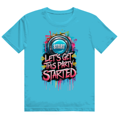Heavy Cotton T-Shirt - Let's get this Party started | Division420®
