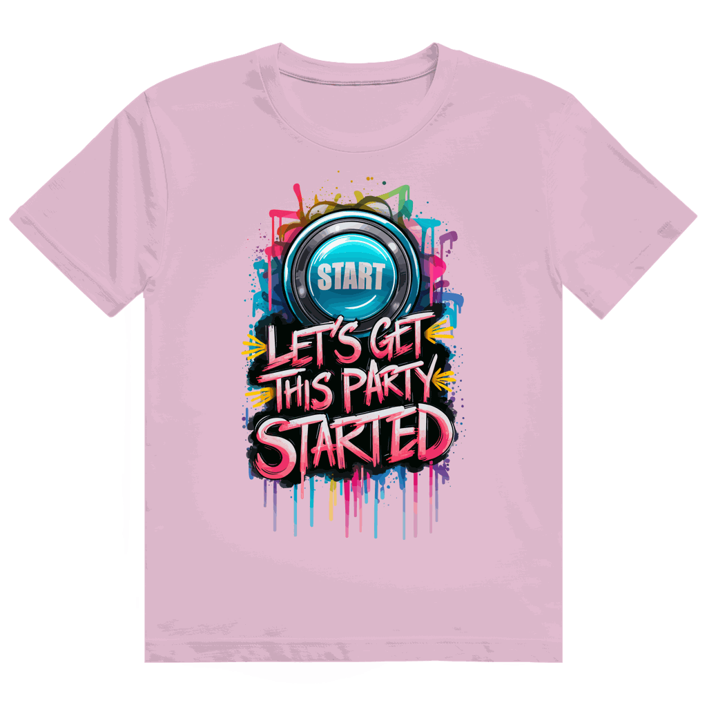 Heavy Cotton T-Shirt - Let's get this Party started | Division420®