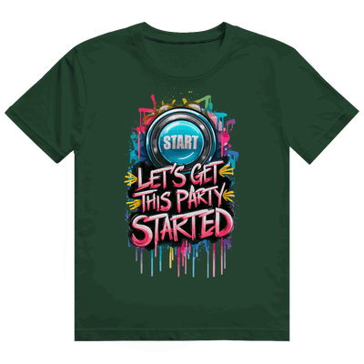 Heavy Cotton T-Shirt - Let's get this Party started | Division420®