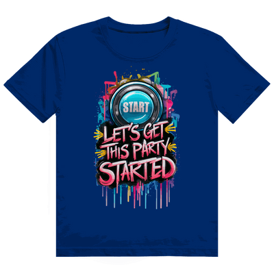 Heavy Cotton T-Shirt - Let's get this Party started | Division420®