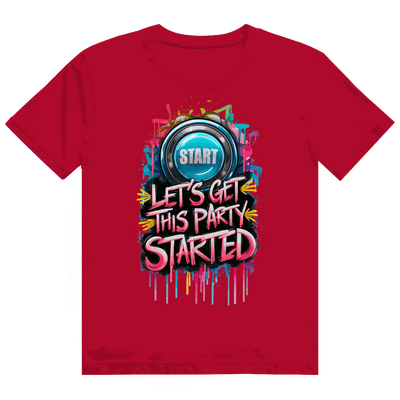 Heavy Cotton T-Shirt - Let's get this Party started | Division420®