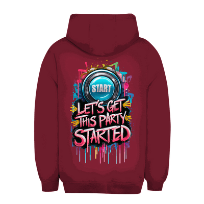 Unisex Oversize Hoodie - Let's get this Party started | Division420®