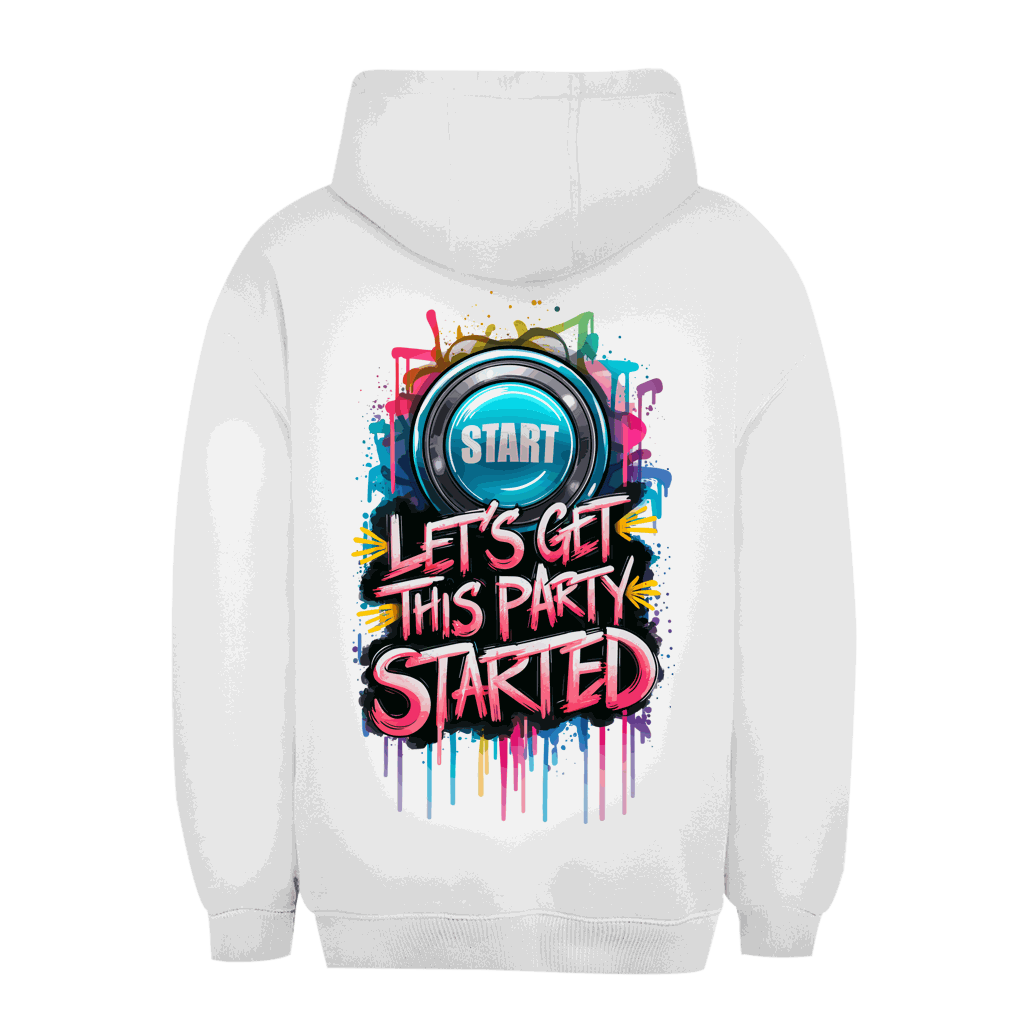 Unisex Oversize Hoodie von Division420 mit Kapuze und Kängurutasche in urbanem Style