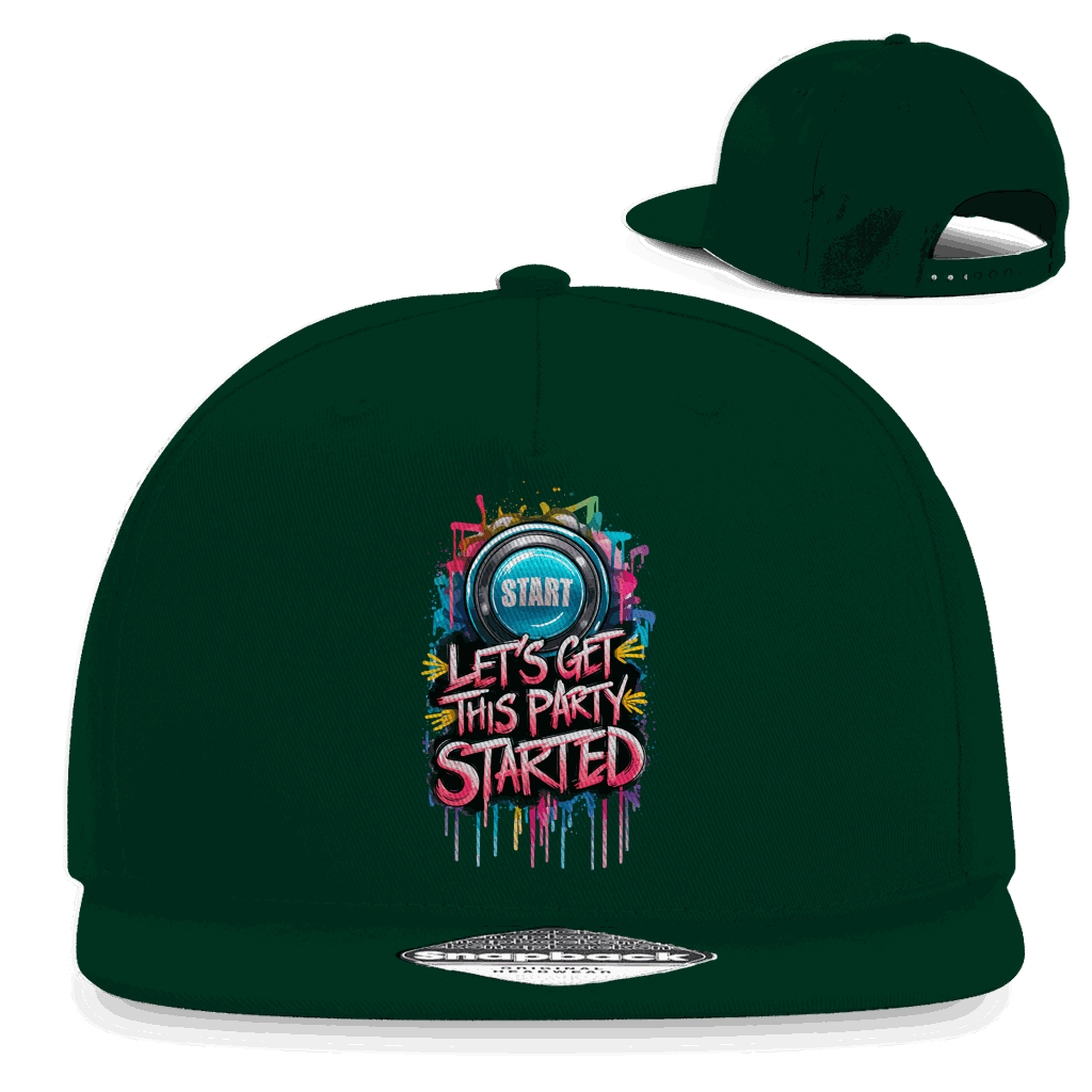 Snapback Rapper Cap - Let's get this Party started | Division420®