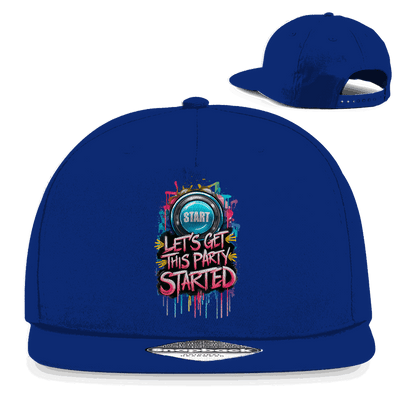 Snapback Rapper Cap - Let's get this Party started | Division420®