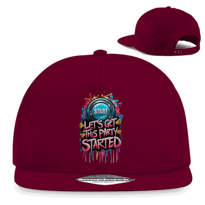 Snapback Rapper Cap - Let's get this Party started | Division420®