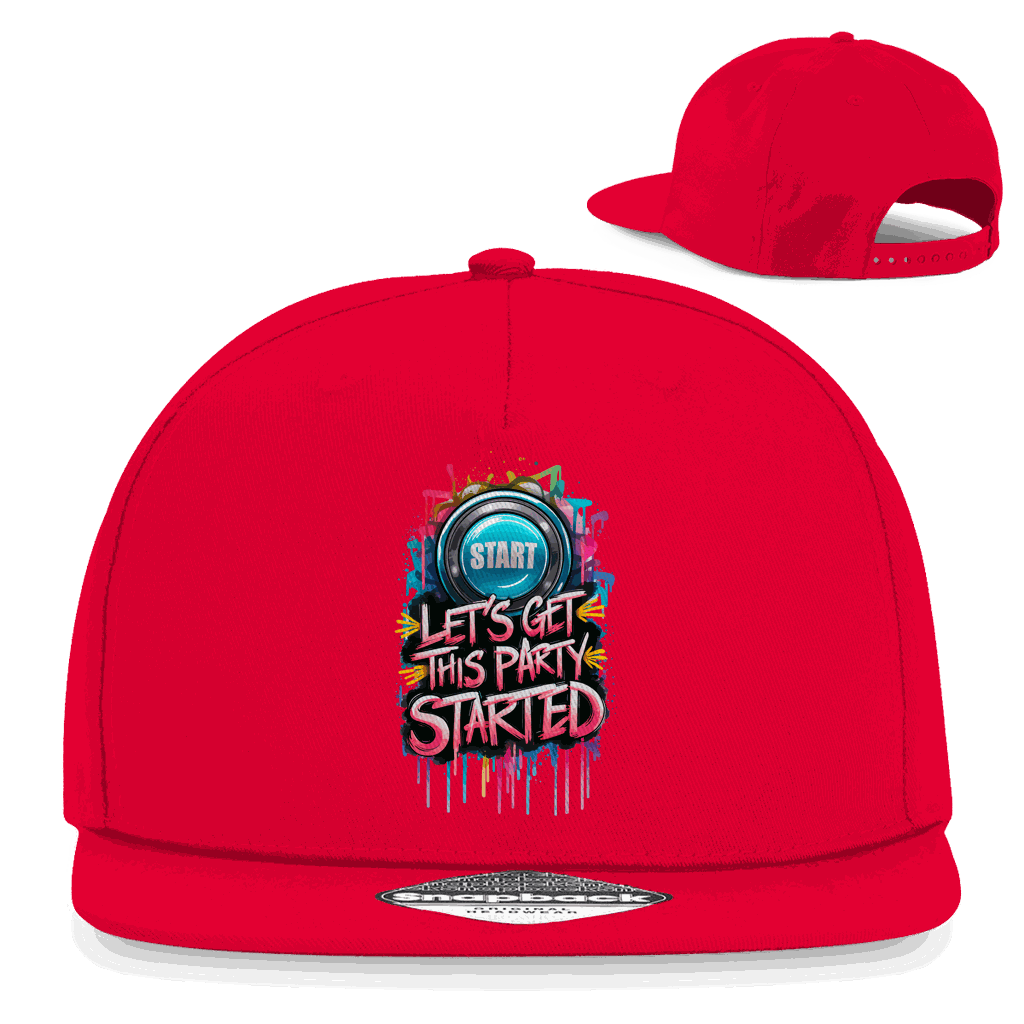 Snapback Rapper Cap - Let's get this Party started | Division420®