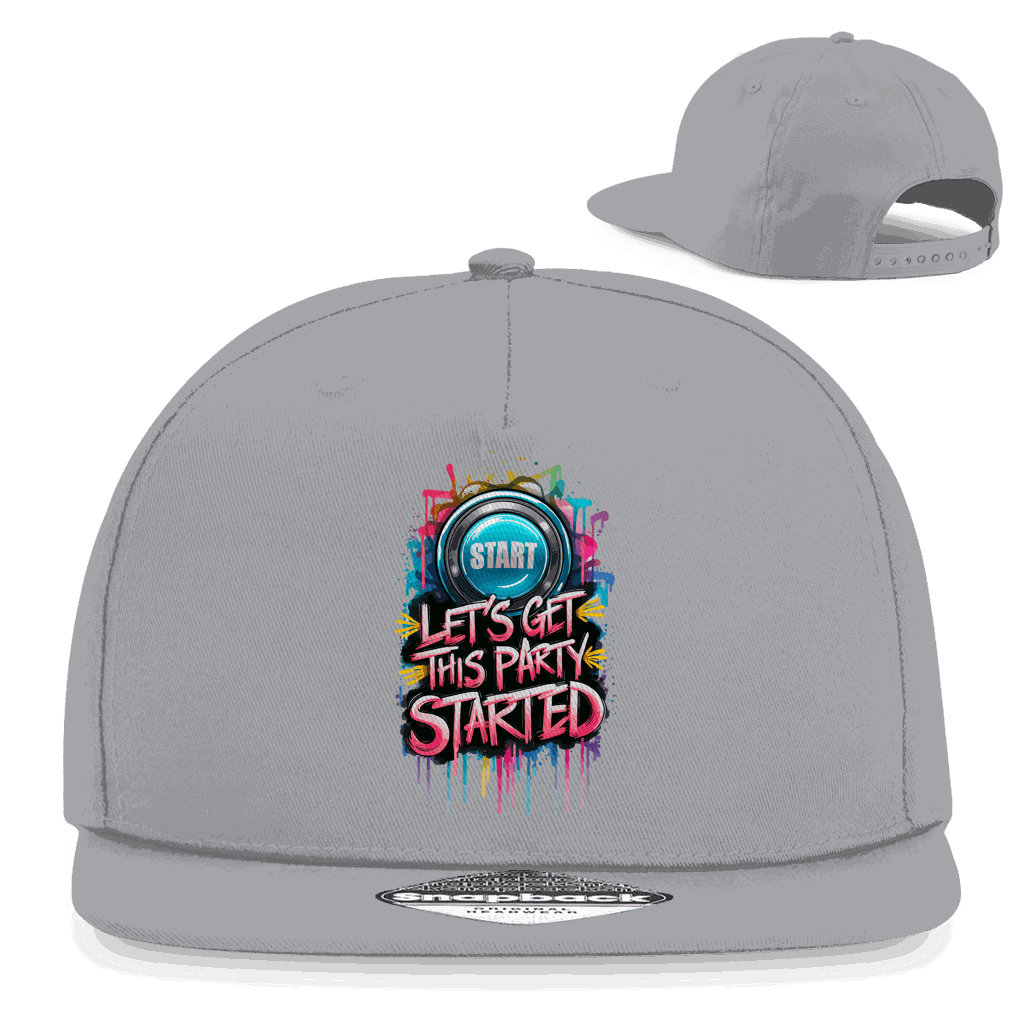Snapback Rapper Cap - Let's get this Party started | Division420®