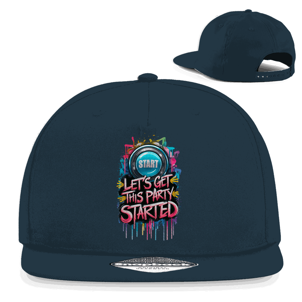 Snapback Rapper Cap - Let's get this Party started | Division420®