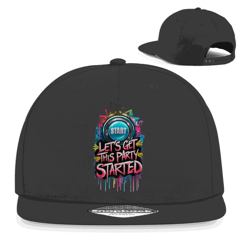 Snapback Rapper Cap - Let's get this Party started | Division420®