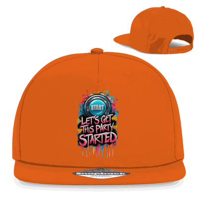 Snapback Rapper Cap - Let's get this Party started | Division420®