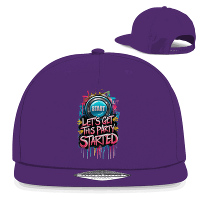 Snapback Rapper Cap - Let's get this Party started | Division420®