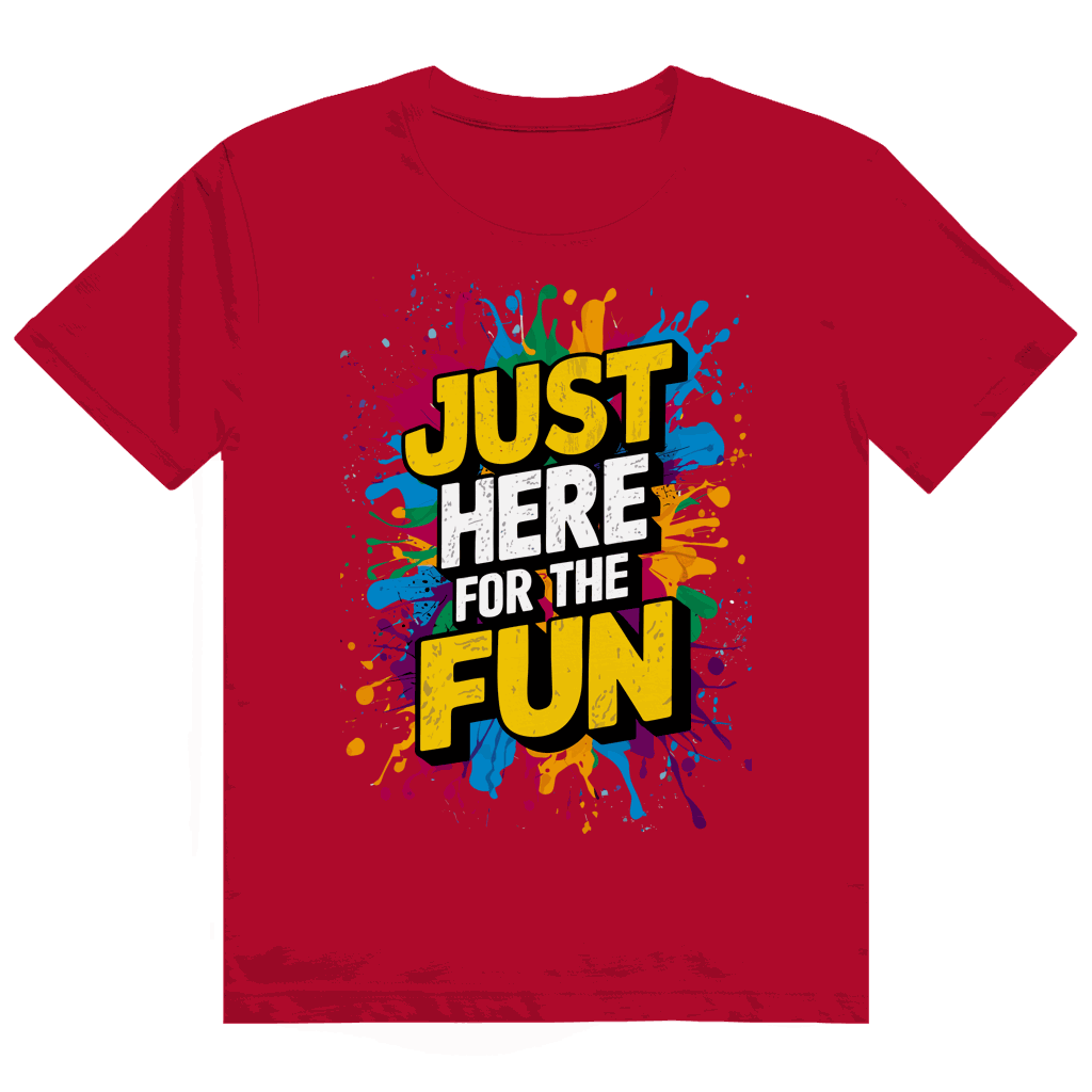 Heavy Cotton T-Shirt - Just here for the fun | Division420®