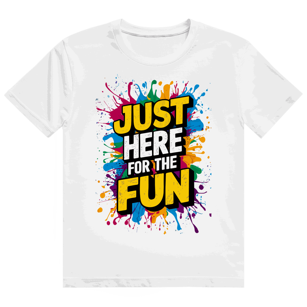 Heavy Cotton T-Shirt - Just here for the fun | Division420®
