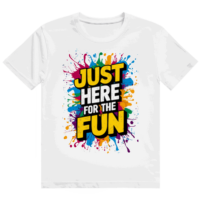 Heavy Cotton T-Shirt - Just here for the fun | Division420®