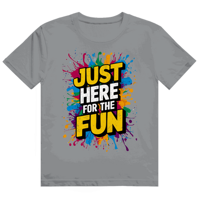 Heavy Cotton T-Shirt - Just here for the fun | Division420®