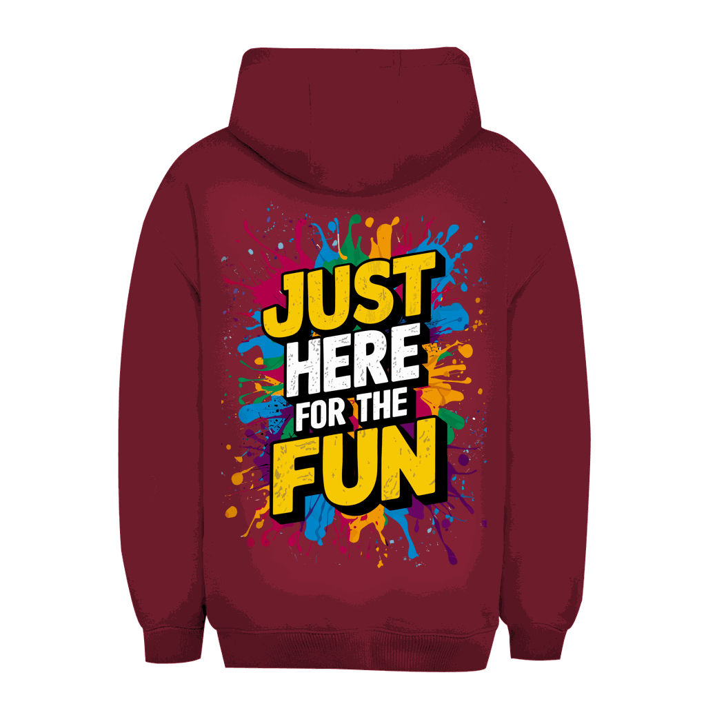Unisex Oversize Hoodie von Division420 in lässigem Urban Style mit Kapuze und Kängurutasche