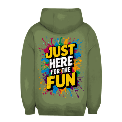 Unisex Oversize Hoodie - Just here for the fun | Division420®