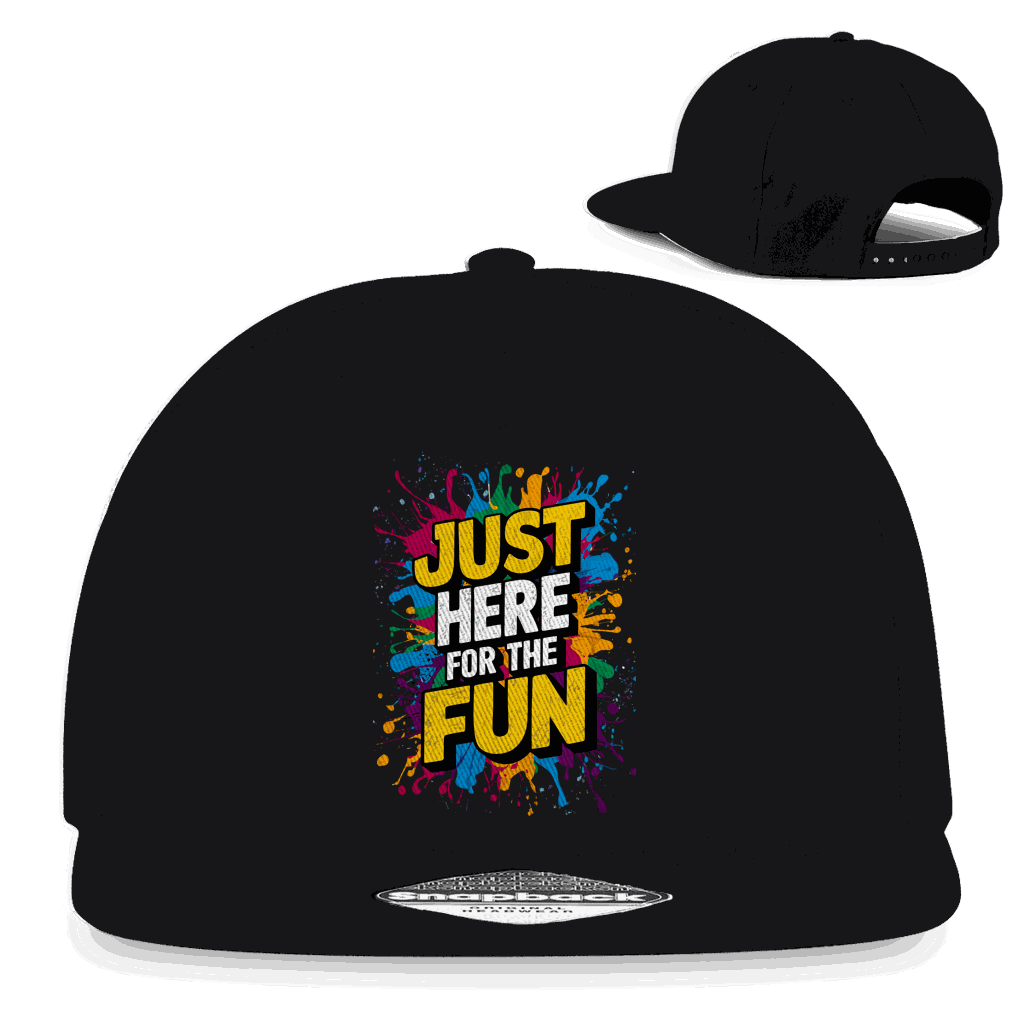 Snapback Rapper Cap - Just here for the fun | Division420®