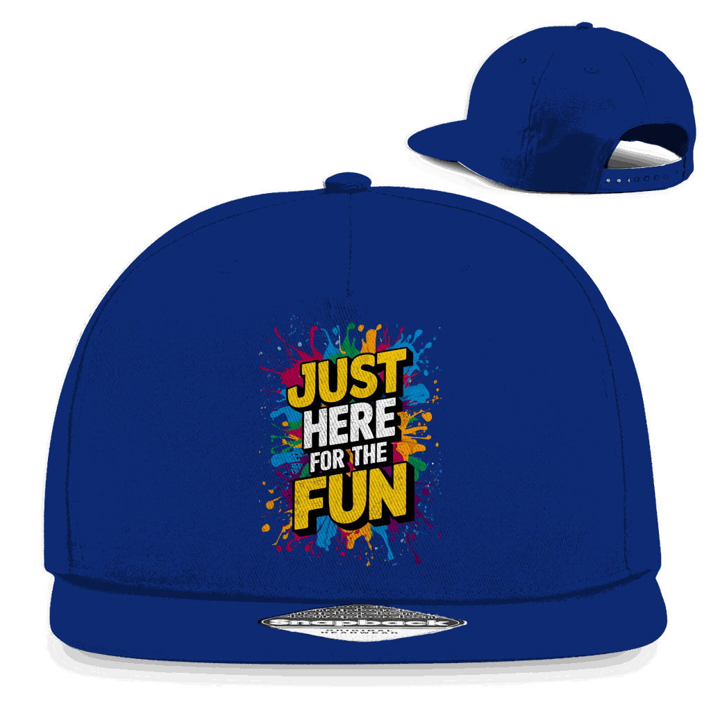 Snapback Rapper Cap - Just here for the fun | Division420®