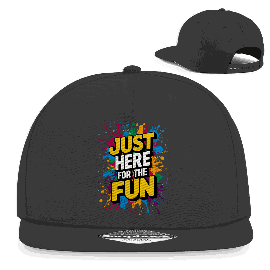 Snapback Rapper Cap - Just here for the fun | Division420®