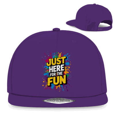 Snapback Rapper Cap - Just here for the fun | Division420®