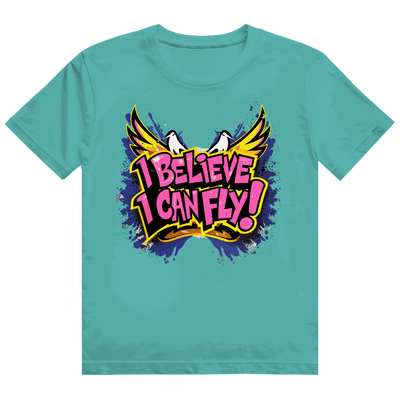 Heavy Cotton T-Shirt - I believe i can fly | Division420®