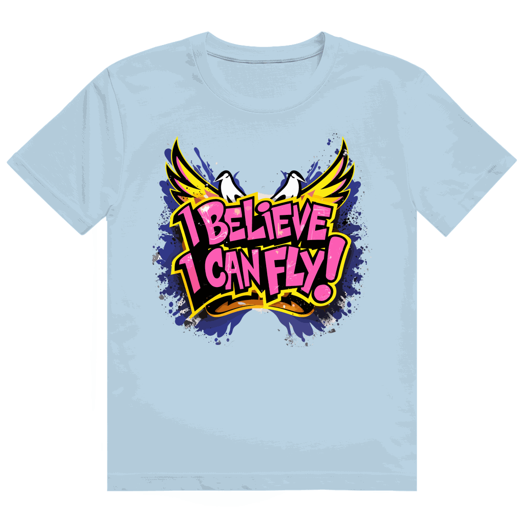 Heavy Cotton T-Shirt - I believe i can fly | Division420®