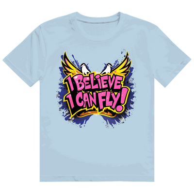 Heavy Cotton T-Shirt - I believe i can fly | Division420®