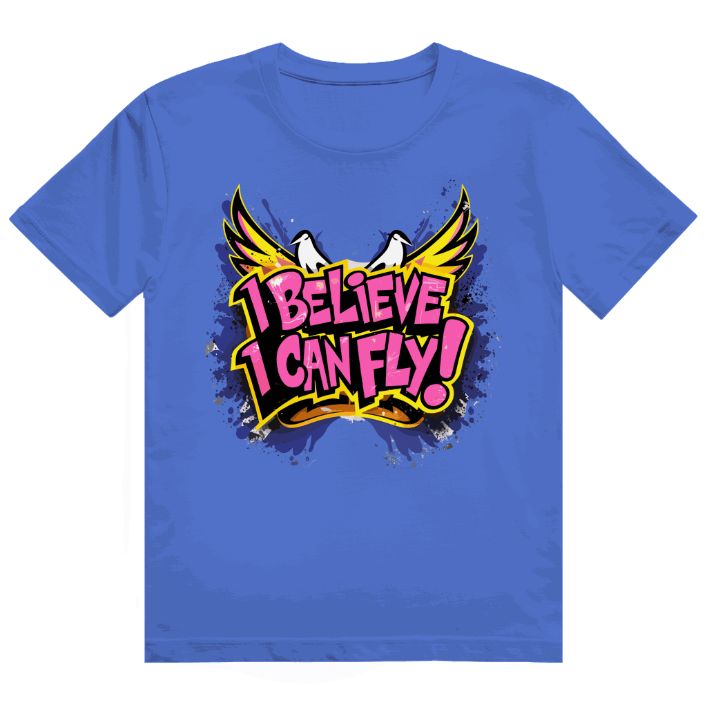 Heavy Cotton T-Shirt - I believe i can fly | Division420®