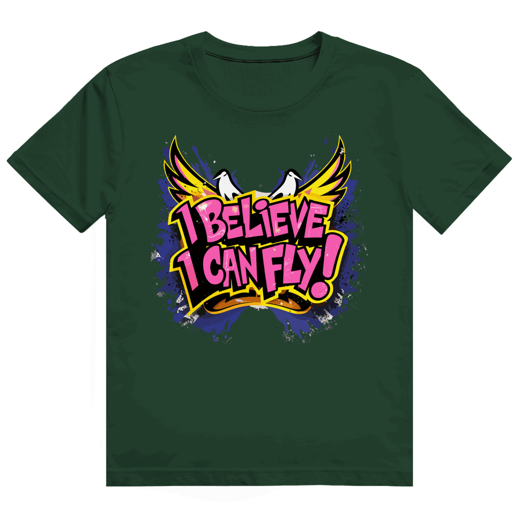Heavy Cotton T-Shirt - I believe i can fly | Division420®