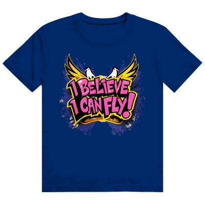 Heavy Cotton T-Shirt - I believe i can fly | Division420®
